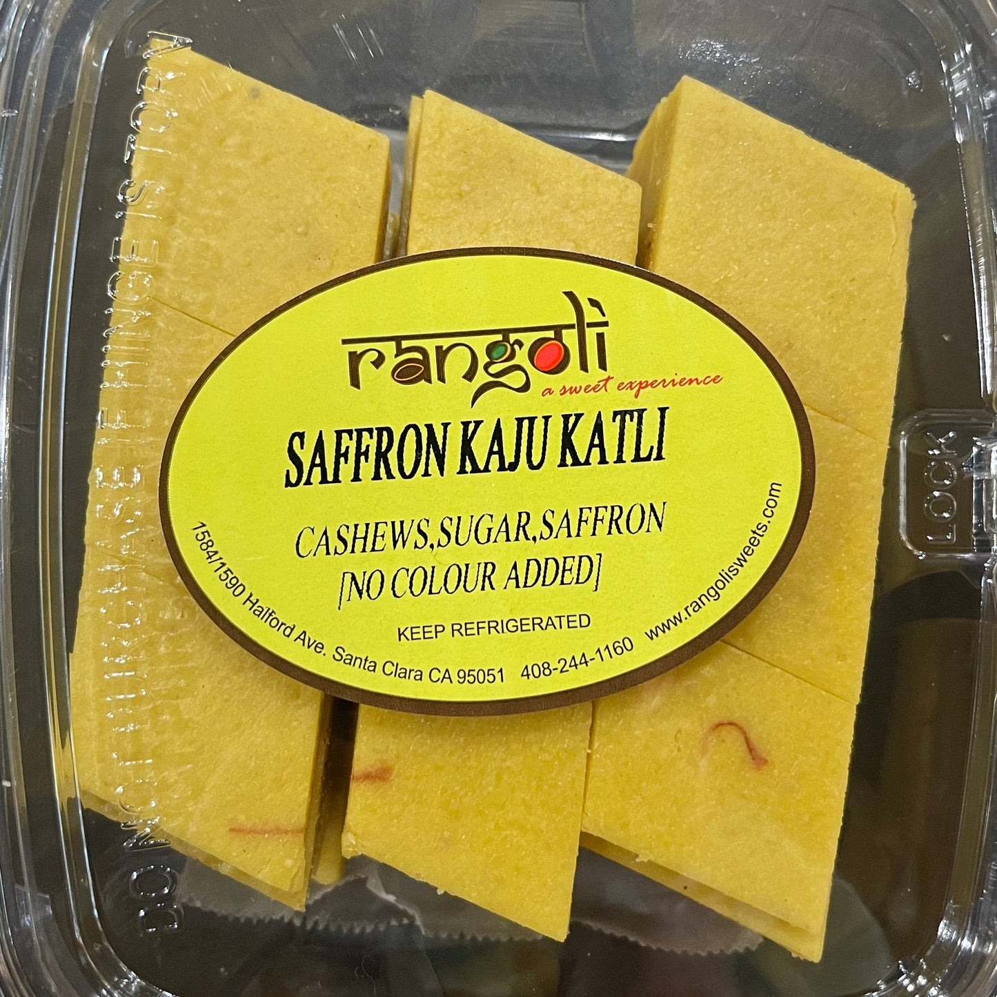 SAFFRON KAJU KATLI