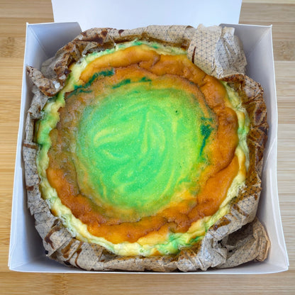 PANDAN BASQUE CHEESE CAKE