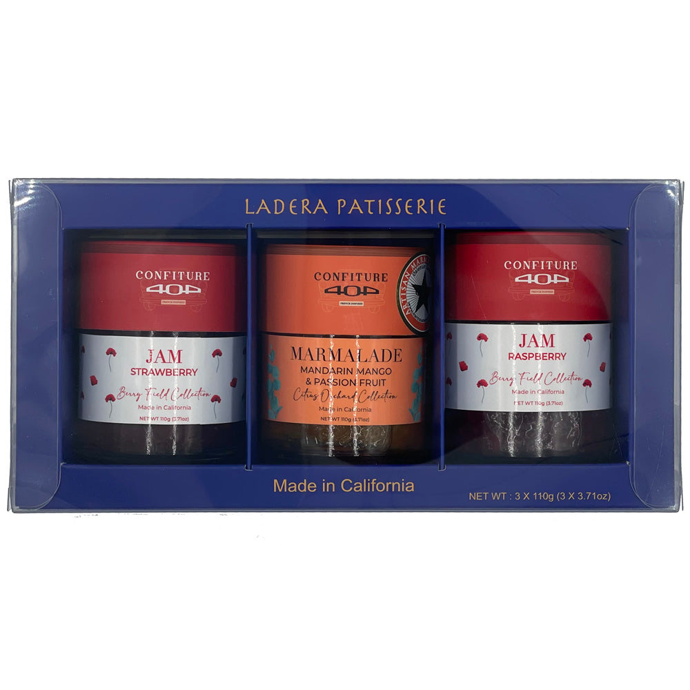 Gift Box of Three Jam Flavors